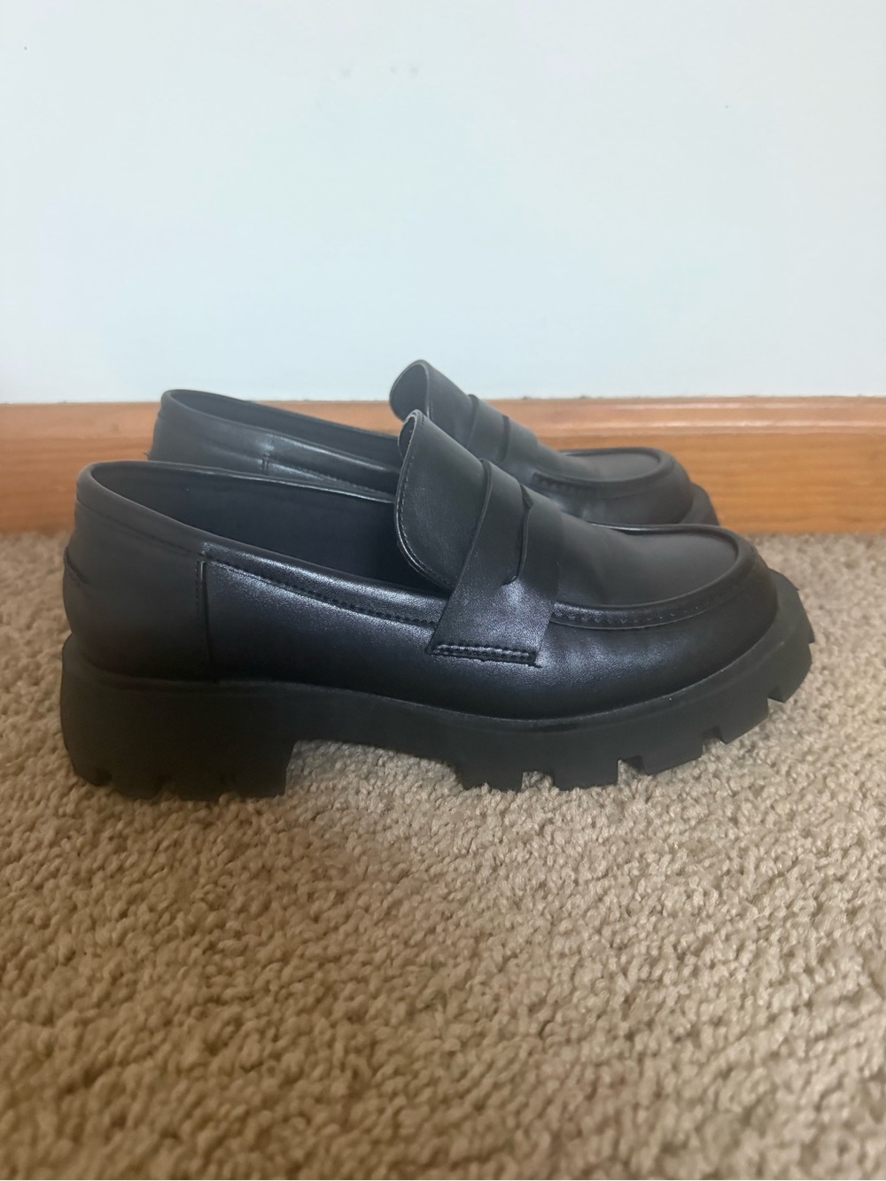 Women’s Black Loafers - Picture 5 of 8